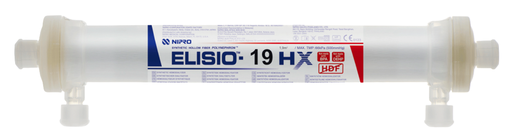 Super high-flux (Expanded hemodialysis) dialyzer